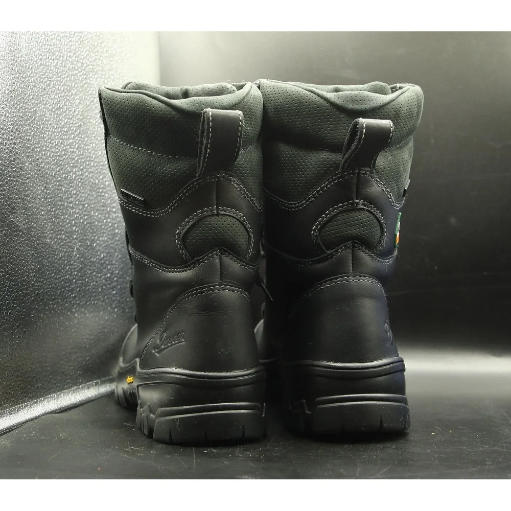 Danner Modern Firefighter 8 Inch Black NMT Comp. Toe Waterproof Boots Mens 5.5